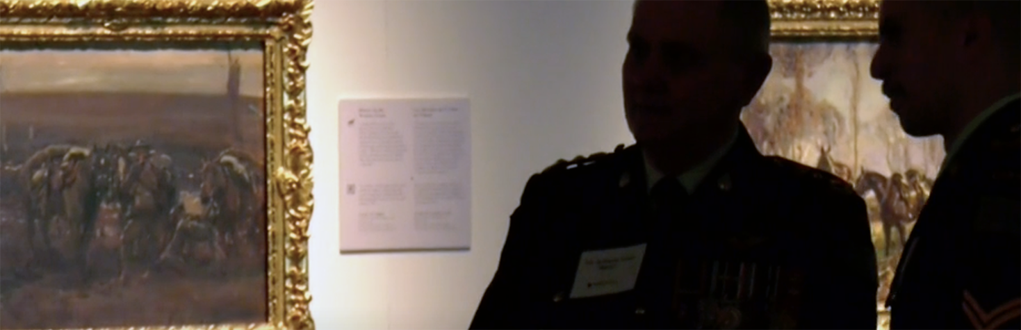 Image of New exhibit at Nickle Galleries explores wartime art, CTV News